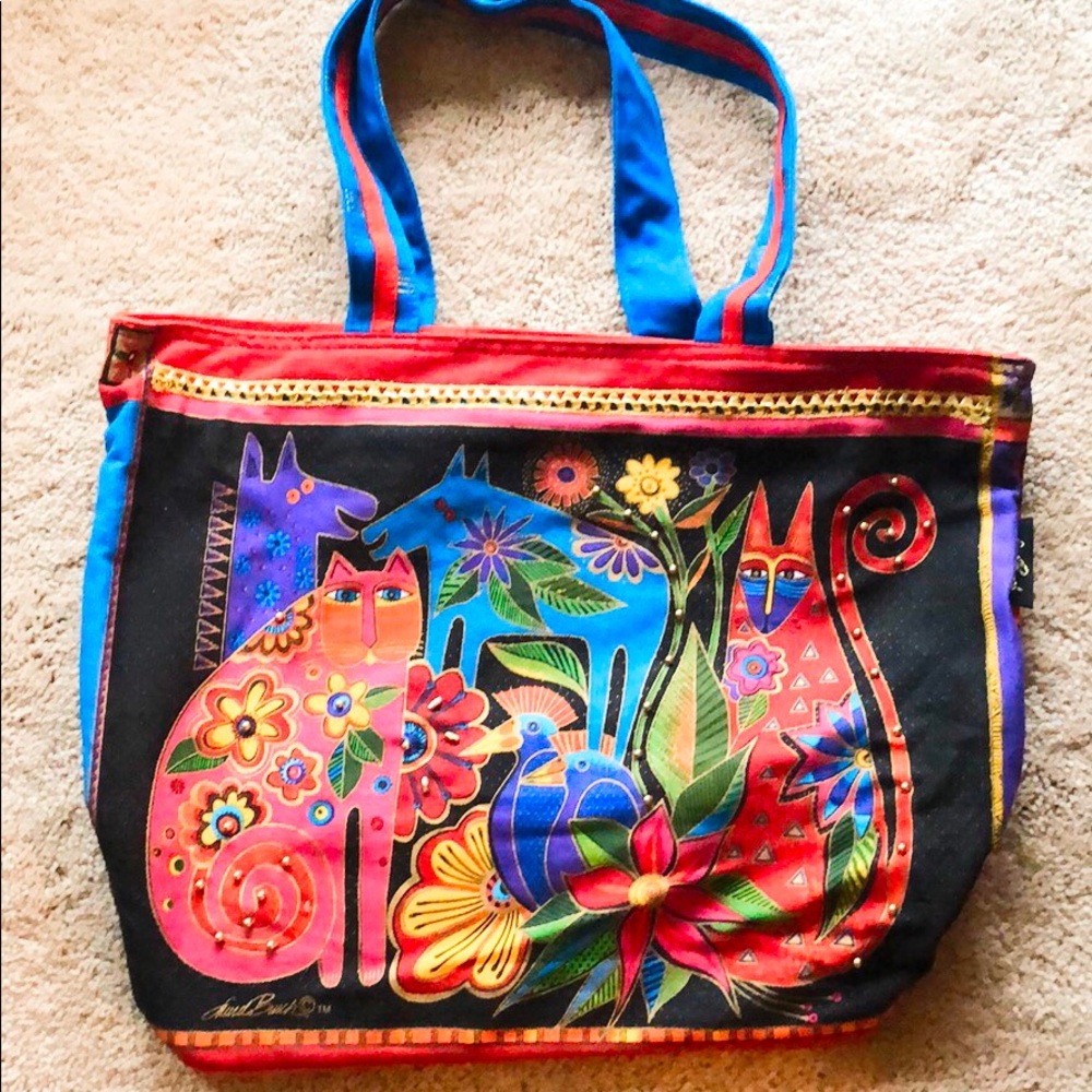NWOT Cat Tote Bag